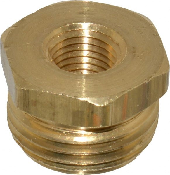 Dixon Valve & Coupling - 1/4 NPTF & 3/4 NH Garden Hose Fitting - Brass, Male Hose to Female Pipe Connector - Exact Tooling