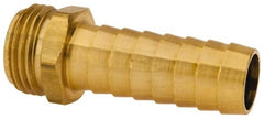 Dixon Valve & Coupling - 3/4 NH Garden Hose Fitting - Brass, Long Shank Male Connector - Exact Tooling