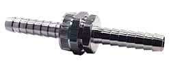 Dixon Valve & Coupling - 1 NH Garden Hose Fitting - Brass, Long Shank Male/Female Set Connector - Exact Tooling