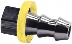 Dixon Valve & Coupling - 3/8" ID 1/2 UN Barbed Push On Female Connector - 5/16" OD, Brass - Exact Tooling