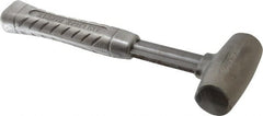 American Hammer - 3 Lb Head 1-1/2" Face Zinc Aluminum Alloy Nonmarring Hammer - 11-1/2" OAL, Aluminum Handle - Exact Tooling