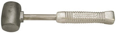 American Hammer - 5 Lb Head 2" Face Zinc Aluminum Alloy Nonmarring Hammer - 13-1/2" OAL - Exact Tooling