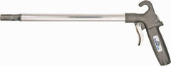 Guardair - 120 Max psi Safety Extension Tube Pistol Grip Blow Gun - 1/4 NPT, 12" Tube Length - Exact Tooling