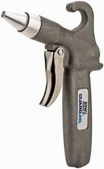 Guardair - 150 Max psi Solid Conical Pistol Grip Blow Gun - 1/4 NPT, Aluminum - Exact Tooling