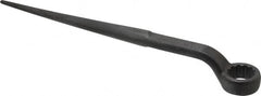 Proto - 1-1/4" 12 Point Spud Handle Box Wrench - Single End, 1-25/32" Head Diam x 13/16" Head Thickness, 17" OAL, Steel, Black Finish - Exact Tooling