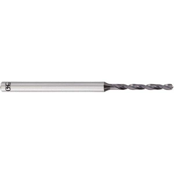 OSG - 1.45mm, 120° Point, Solid Carbide Micro Drill Bit - Exact Tooling