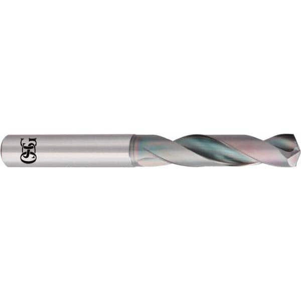 OSG - 12.4mm 140° Spiral Flute Solid Carbide Screw Machine Drill Bit - Exact Tooling