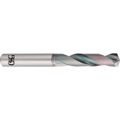 OSG - 12.4mm 140° Spiral Flute Solid Carbide Screw Machine Drill Bit - Exact Tooling