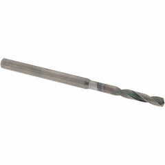 OSG - 3.3mm 140° Spiral Flute Solid Carbide Screw Machine Drill Bit - Exact Tooling