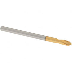 OSG - 3mm Body Diam, 60°, 48mm OAL, High Speed Steel Spotting Drill - Exact Tooling