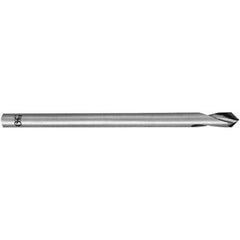 OSG - 25mm Body Diam, 90°, 250mm OAL, High Speed Steel Spotting Drill - Exact Tooling
