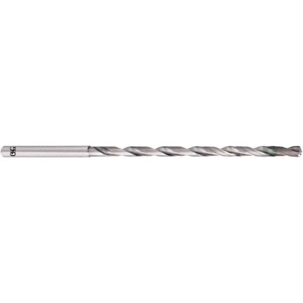 OSG - 11/32" 140° 2-Flute Solid Carbide Extra Length Drill Bit - Exact Tooling