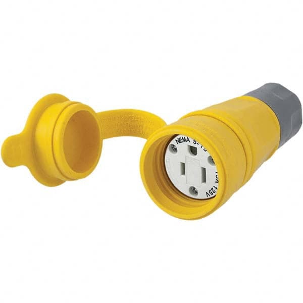 Hubbell Wiring Device-Kellems - Straight Blade Plugs & Connectors Connector Type: Connector Grade: Industrial - Exact Tooling