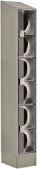 LockUp - 3 Door, 3 Tier, Electronic Access Lockers - Exact Tooling