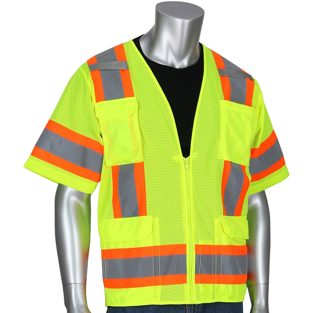 PIP - High Visibility Vests Vest Style: Surveyor's Vest Type: Hi Visibility - Exact Tooling
