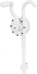 lumax - DEF Lubrication 0.08 Gal/Turn Flow Polyphenylene Sulfide Rotary Hand Pump - For 15 to 55 Gal Container - Exact Tooling