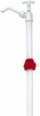lumax - Water-Based Lubrication 0.06 Gal/Turn Flow Nylon Lever Hand Pump - For 15 to 55 Gal Container - Exact Tooling