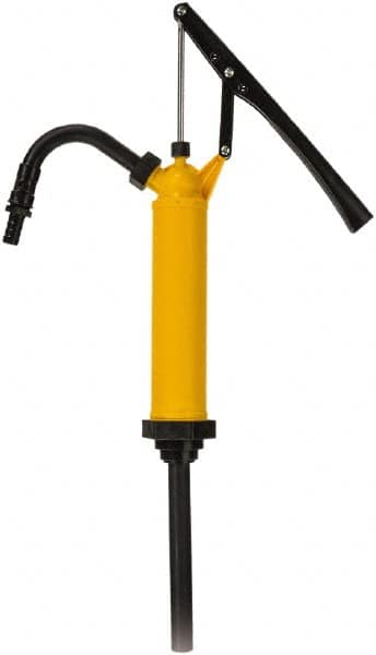 lumax - DEF Lubrication 0.13 Gal/Turn Flow Polypropylene Lever Hand Pump - For 15 to 55 Gal Container - Exact Tooling