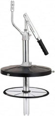 lumax - Grease Lubrication Aluminum & Steel Lever Hand Pump - For 5 Gal Container - Exact Tooling