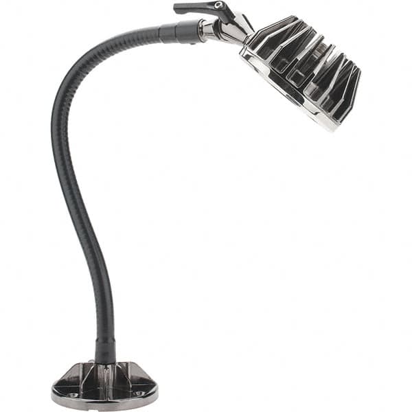 O.C. White - Machine Lights Machine Light Style: Gooseneck Mounting Type: Combined Screw Down & Magnetic Base - Exact Tooling