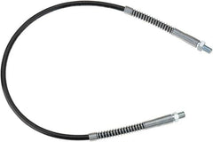 lumax - 30" Long, 7,500 psi Operating Pressure, Thermoplastic Grease Gun Hose - NPT, 20,000 psi Burst Pressure - Exact Tooling