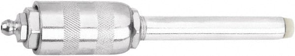 lumax - 4,500 Operating psi, 5-1/2" Long, Steel Push-Type Adapter Grease Gun Seal-Off Dispenser - Exact Tooling