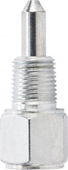 lumax - 4,500 Operating psi, 3/4" Long, Steel Needle Nose Adapter Grease Gun Needle Nozzle - Exact Tooling
