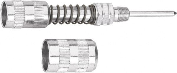 lumax - Steel Needle Nose Adapter Grease Gun Needle Nozzle - Exact Tooling