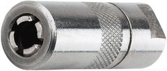 lumax - 4,500 Operating psi, Steel Fixed Grease Gun Coupler - Exact Tooling