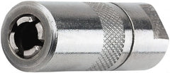 lumax - 4,500 Operating psi, Steel Fixed Grease Gun Coupler - Exact Tooling