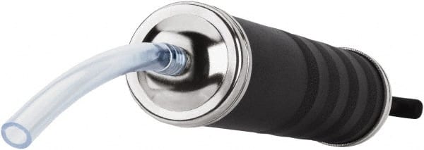 lumax - Flexible Suction Grease Gun - 18 oz Capacity, Suction Fill - Exact Tooling