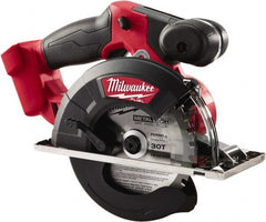 Milwaukee Tool - 18 Volt, 5-7/8" Blade, Cordless Circular Saw - 3,900 RPM, Lithium-Ion Batteries Not Included - Exact Tooling