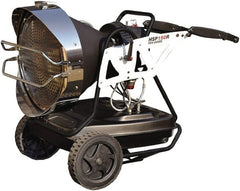 Heatstar - 147,000 BTU, Diesel, Kerosene, JP-8 & Jet8 Oil Fired Radiant Heater - 16 Gal Fuel Capacity - Exact Tooling