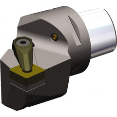 Kennametal - Left Hand Cut, Size PSC50, CN.. 432 & CN..120408 Insert Compatiblity, Internal Modular Turning & Profiling Cutting Unit Head - 35mm Ctr to Cutting Edge, 60mm Head Length, Through Coolant, Series PSC - Exact Tooling