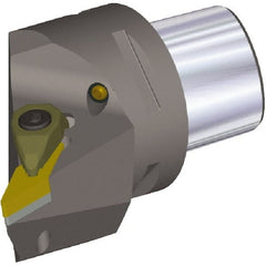 Kennametal - Right Hand Cut, Size PSC50, VN.. 1604 & VN.. 332 Insert Compatiblity, Internal Modular Turning & Profiling Cutting Unit Head - 35mm Ctr to Cutting Edge, 65mm Head Length, Through Coolant, Series PSC - Exact Tooling