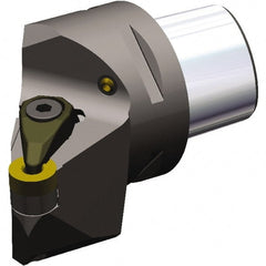Kennametal - Right Hand Cut, Size PSC50, RN..1204 & RN..43 Insert Compatiblity, Internal Modular Turning & Profiling Cutting Unit Head - 35mm Ctr to Cutting Edge, 60mm Head Length, Through Coolant, Series PSC - Exact Tooling