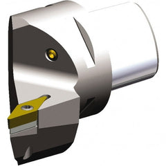 Kennametal - Right Hand Cut, Size PSC50, VB.. 1604 & VB.. 332 Insert Compatiblity, Internal Modular Turning & Profiling Cutting Unit Head - 35mm Ctr to Cutting Edge, 60mm Head Length, Through Coolant, Series PSC - Exact Tooling