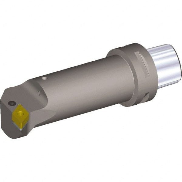Kennametal - Right Hand Cut, Size PSC63, DN.. 1506 & DN.. 442 Insert Compatiblity, Internal Modular Turning & Profiling Cutting Unit Head - 27mm Ctr to Cutting Edge, 140mm Head Length, Through Coolant, Series PSC - Exact Tooling