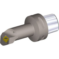 Kennametal - Left Hand Cut, Size PSC50, DC.. 0702.. & DC..2151 Insert Compatiblity, Internal Modular Turning & Profiling Cutting Unit Head - 11mm Ctr to Cutting Edge, 70mm Head Length, Through Coolant, Series PSC - Exact Tooling