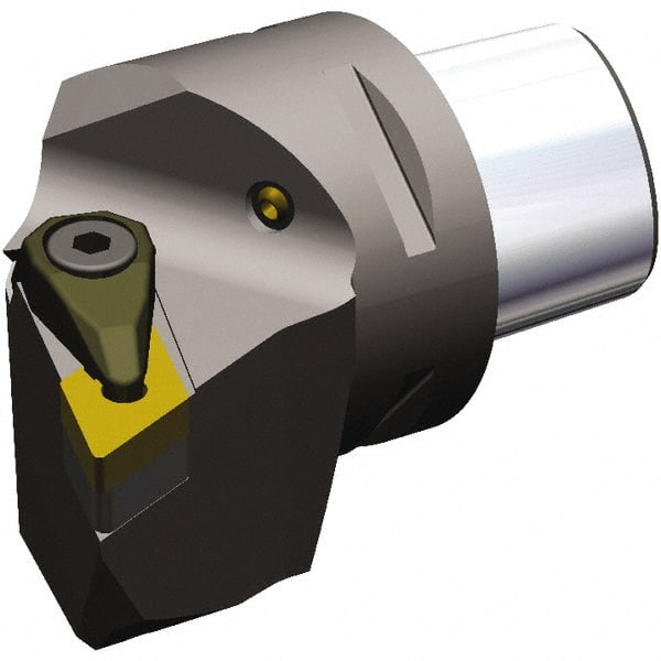 Kennametal - Right Hand Cut, Size PSC50, DN.. 1506.. & DN.. 442 Insert Compatiblity, External Modular Turning & Profiling Cutting Unit Head - 35mm Ctr to Cutting Edge, 60mm Head Length, Through Coolant, Series PSC - Exact Tooling