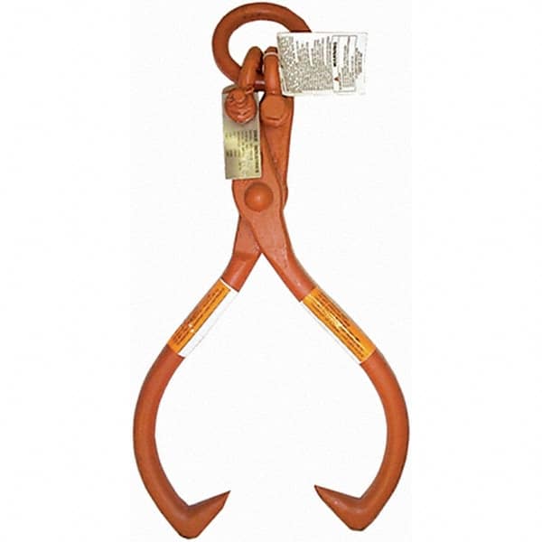 CM - Lifting Clamps Type: Timber Lifting Tongs Minimum Grip (Inch): 7 - Exact Tooling