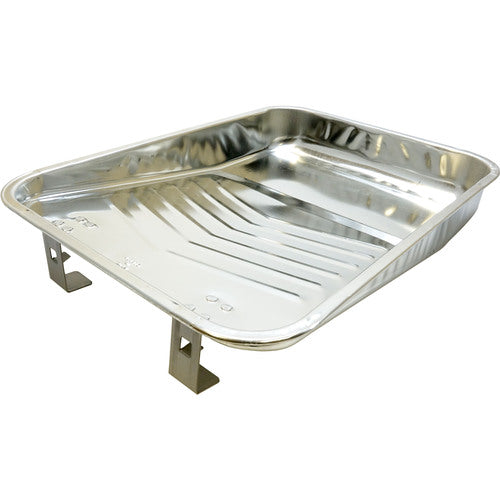 9″ Galvanized Steel Paint Tray, 2 Quart Capacity - Exact Tooling