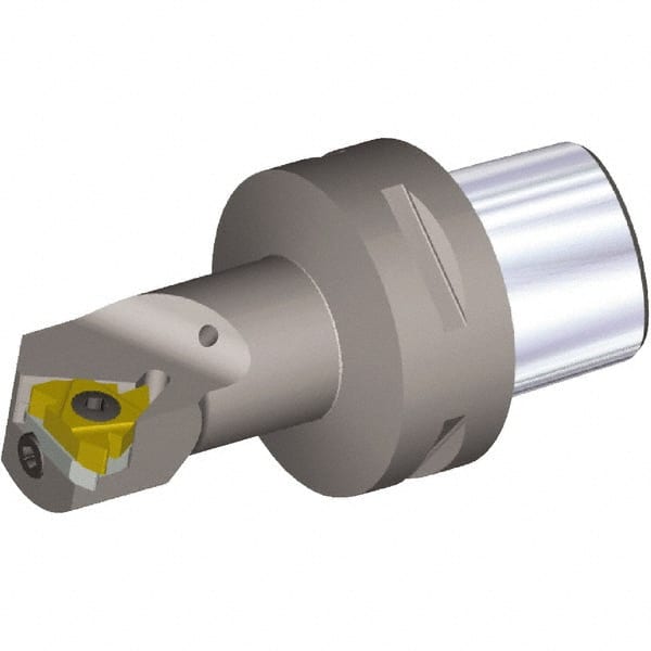 Kennametal - Insert Style LT16NL, 90mm Head Length, Left Hand Cut, Internal Modular Threading Cutting Unit Head - System Size PSC63, 22mm Center to Cutting Edge, Series PSC - Exact Tooling