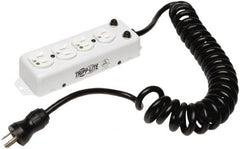 Tripp-Lite - 4 Outlets, 120 VAC15 Amps, 10' Cord, Power Outlet Strip - Keyhole, Tab Mount, 5-15 NEMA Configuration, 8.4" Strip - Exact Tooling