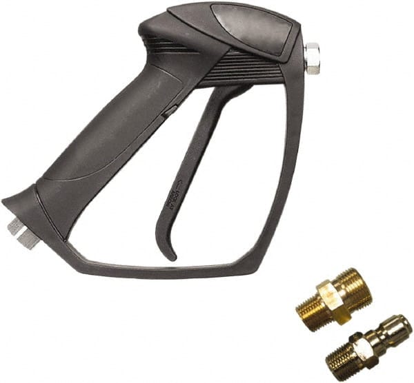 Simpson - 5,000 Max psi Fixed Pressure Washer Spray Gun - 7-7/8" Long, Plastic, NPT - Exact Tooling