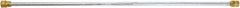 Simpson - 3,400 Max psi Fixed Pressure Washer Lance - 31" Long, Metal, Metric, Female & Male - Exact Tooling