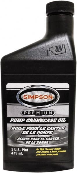 Simpson - Fixed Pressure Washer Pump Oil - 3-1/8" Long, Plastic, Female & Male - Exact Tooling