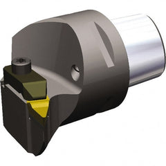 Kennametal - Right Hand Cut, Size PSC50, VC.. 1604 & VP..332 Insert Compatiblity, Internal Modular Turning & Profiling Cutting Unit Head - 35mm Ctr to Cutting Edge, 52mm Head Length, Through Coolant, Series Top Notch - Exact Tooling