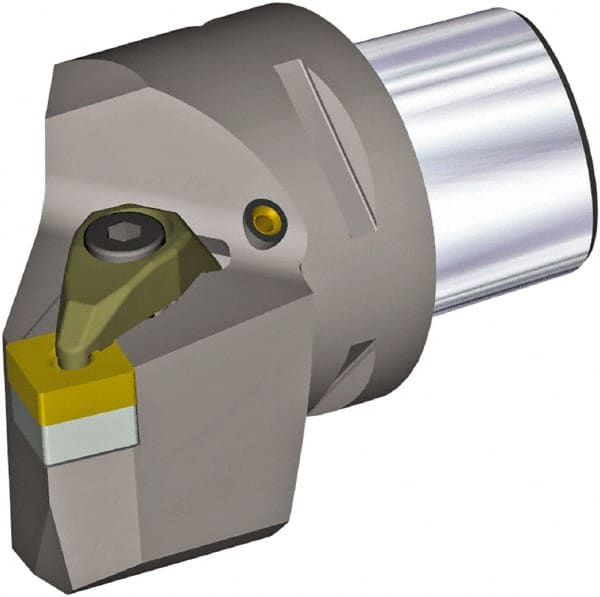 Kennametal - Right Hand Cut, Size PSC63, SN.. 190612 & SN.. 643 Insert Compatiblity, External Modular Turning & Profiling Cutting Unit Head - 35mm Ctr to Cutting Edge, 65mm Head Length, Through Coolant, Series PSC - Exact Tooling