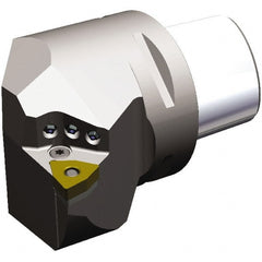 Kennametal - Left Hand Cut, Size PSC63, WN.. 0804.. & WN.. 432 Insert Compatiblity, Internal Modular Turning & Profiling Cutting Unit Head - 45mm Ctr to Cutting Edge, 65mm Head Length, Through Coolant, Series PSC - Exact Tooling